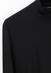 Maglia Manica Lunga Dolcevita in Microcotton Warm Fashion - Nero - 0031 nero | Perofil