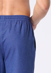 Pantaloni Lunghi in Lino e Cotone - Blu - 0023 blu | Perofil