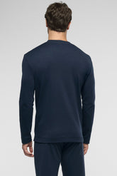 Maglia Manica Lunga in Cotone Invernale Serie Heritage - Blu - 0023 blu | Perofil