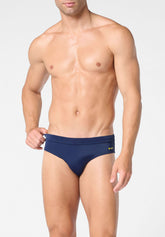 Slip Mare in Tinta Unita Stretch Colors - Blu - 0023 blu | Perofil