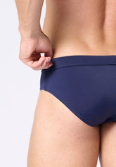 Slip Mare in Tinta Unita Stretch Colors - Blu - 0023 blu | Perofil