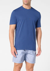 T-shirt in Jersey di Cotone - Denim - 2080 denim | Perofil