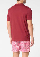 T-shirt in Jersey di Cotone - Sangria - 1354 sangria | Perofil