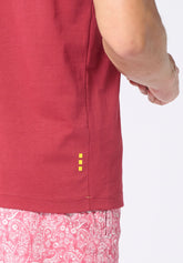 T-shirt in Jersey di Cotone - Sangria - 1354 sangria | Perofil