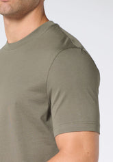 T-shirt in Jersey di Cotone - Verde Vegetale - 2128 vegetale | Perofil