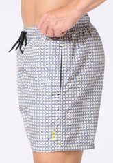 Boxer Mare in Tessuto Tecnico Stampato - Fantasia Liberty - S905 stampa liberty | Perofil