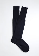 Prince Plus Merino Wool Long Socks - Blue - C008 blu | Perofil