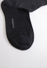 Prince Plus Merino Wool Long Socks - Smoke Grey - C325 fumo | Perofil