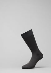Calza Corta in Filo di Scozia - Antracite - C003 antracite | Perofil