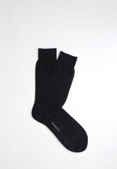Calza Corta in Filo di Scozia - Nero - C004 nero | Perofil