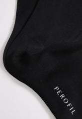 Calza Corta in Filo di Scozia - Nero - C004 nero | Perofil