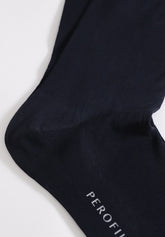 Calza Corta in Filo di Scozia - Blu - C008 blu | Perofil
