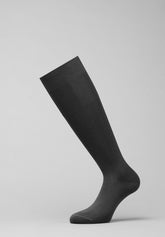Mak o Cotton Long Socks - Anthracite - C003 antracite | Perofil
