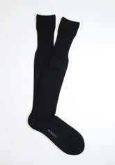 Calza Lunga in Cotone Mak o - Nero - C004 nero | Perofil