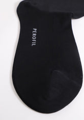 Calza Lunga in Cotone Mak o - Nero - C004 nero | Perofil