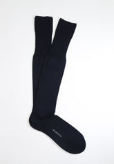 Calza Lunga in Cotone Mak o - Blu - C008 blu | Perofil