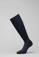 Calza Lunga in Cotone Mak o - Blu - C008 blu | Perofil