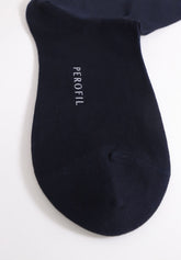 Calza Lunga in Cotone Mak o - Blu - C008 blu | Perofil