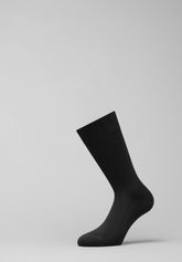 Calza Corta in Cotone Mak o - Nero - C004 nero | Perofil