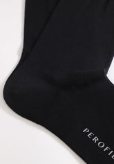 Calza Corta in Cotone Mak o - Nero - C004 nero | Perofil