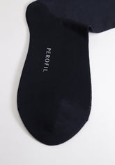 Calza Corta in Cotone Mak o - Blu - C008 blu | Perofil