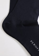 Calza Corta in Cotone Mak o - Blu - C008 blu | Perofil