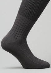 Calza Corta in Cotone Makò Comfort - Antracite - C003 antracite | Perofil