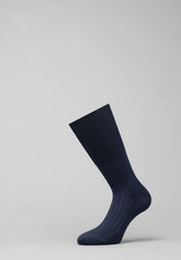 Calza Corta in Cotone Makò Comfort - Blu - C008 blu | Perofil