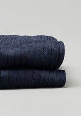 Calza Corta in Cotone Makò Comfort - Blu - C008 blu | Perofil
