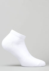 Elasticized Cotton Sneakers - White - C011 bianco | Perofil