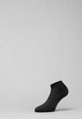 Elasticized Double Mercerized Cotton Sneakers - Black - C004 nero | Perofil