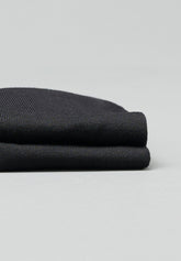 Elasticized Double Mercerized Cotton Sneakers - Black - C004 nero | Perofil