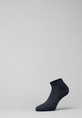 Elasticized Double Mercerized Cotton Sneakers - Blue - C008 blu | Perofil