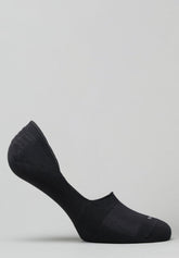 Elasticized Double Mercerized Cotton Ghost Socks - Black - C004 nero | Perofil