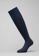 Calza Lunga in Cotone Elasticizzato 4 Seasons - Blu - C008 blu | Perofil