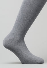 Calza Lunga in Cotone Elasticizzato 4 Seasons - Grigio Melange - C680 grigio melange | Perofil