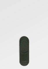 Mercerised Cotton Invisible Socks - Anthracite Mélange - C081 antracite melange | Perofil