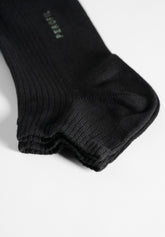 Calze Sneakers a Coste in Cotone Elasticizzato Rib Cotton Colors Bipack - Nero - C004 nero | Perofil