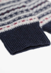 Nordic Pattern Winter Cotton Crew Socks - Multicolour Print - C055 fantasia multicolor | Perofil