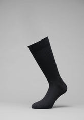 Calza Corta a Coste in Cotone Elasticizzato Bi-Pack - Nero - C004 nero | Perofil