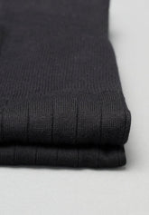 Calza Lunga in Caldo Cotone a coste Soft Plus - Nero - C004 nero | Perofil