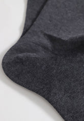 Calza Lunga in Caldo Cotone Winter Plus - Grigio Scuro Melange - C336 grigio mel scuro | Perofil