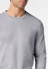 Pigiama Lungo Girocollo In Cotone Invernale con Stampa Cars - Grigio Melange - 0041 grigio melange | Perofil