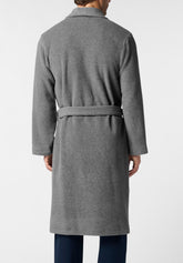 Vestaglia Lunga in Pile - Grigio Melange - 0041 grigio melange | Perofil