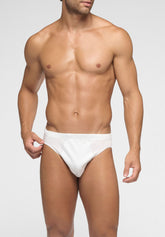 Slip Basso in Filo di Scozia Ghibli - Bianco - 0020 bianco | Perofil