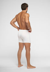 Calzoncino Boxer in Filo di Scozia - Bianco - 0020 bianco | Perofil