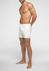 Calzoncino Boxer in Filo di Scozia - Bianco - 0020 bianco | Perofil