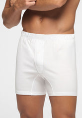 Calzoncino Boxer in Filo di Scozia - Bianco - 0020 bianco | Perofil