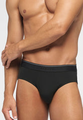 Slip Medio in Cotone elasticizzato 4Seasons - Nero - 0031 nero | Perofil