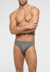 Slip Mini in Cotone elasticizzato 4Seasons - Grigio Scuro Melange - 4020 grigio melange scuro | Perofil